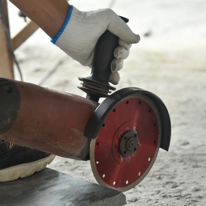 GoYonder 7 Inch Super Thin Tile Saw Blade, Diamond Blade for Angle Grinder, Dry Wet Tile Blade for Ceramic Tile, Concrete, Granite Cutting - Image 4
